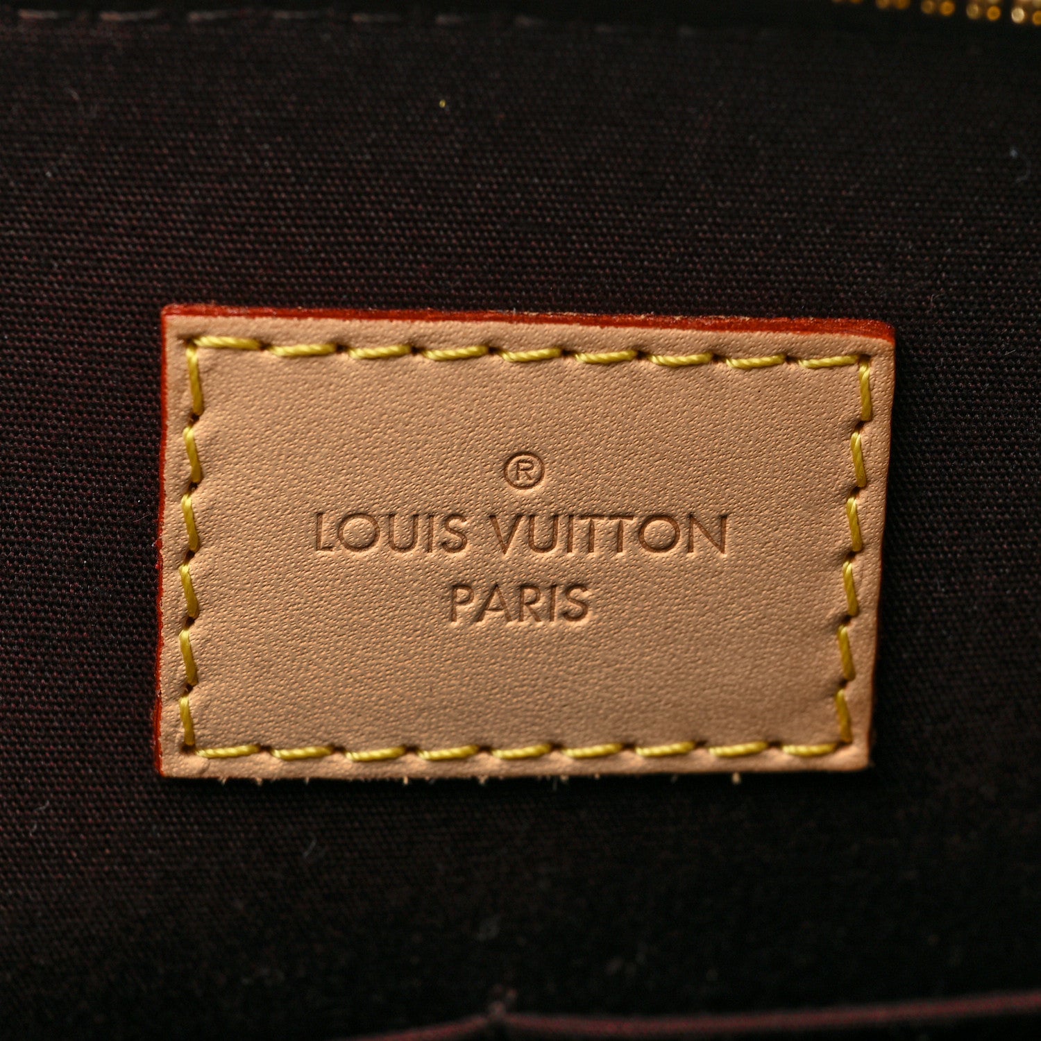 Louis Vuitton Vernis Alma PM Amarante 7 of 9