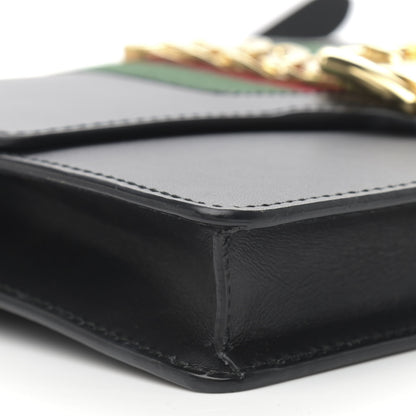 Gucci Calfskin Sylvie Belt Bag 95 34 Black 9 of 12