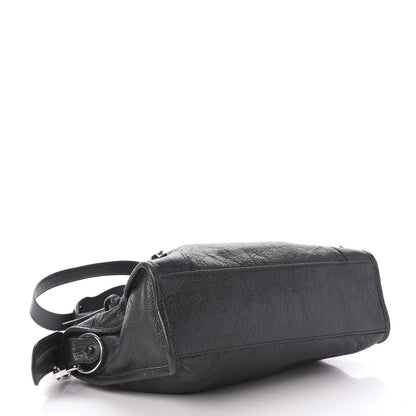 Balenciaga Agneau Classic Silver Hardware S City Black Gris Fossile 5 of 12