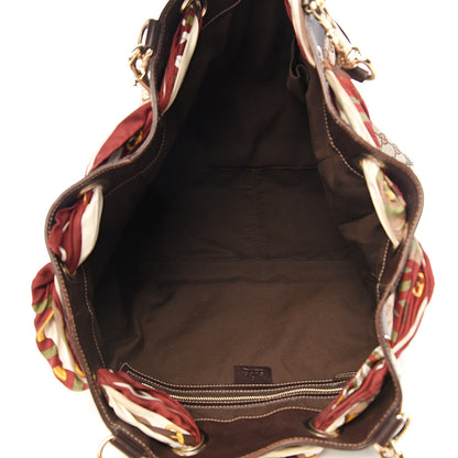 Gucci Monogram Large Positano Tote Brown 4 of 12
