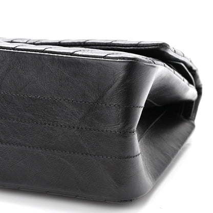 Chanel Aged Calfskin Chevron Quilted 2.55 Reissue 226 So Black 10 of 10