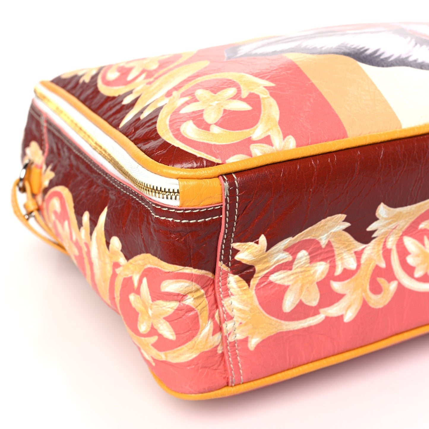Agneau Floral Print Medium Blanket Square Tote Multicolor