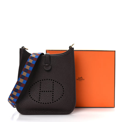 Hermes Taurillon Clemence Maxi Quadrille Evelyne TPM 10 of 10