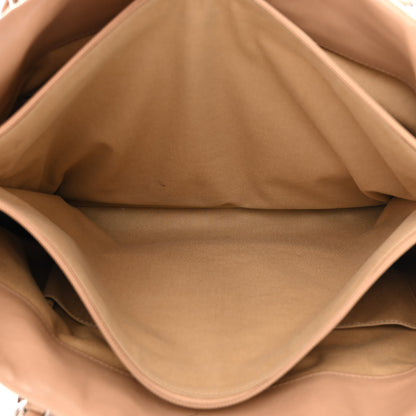 Chanel Calfskin Large Front Flap Tote Beige 6 of 25