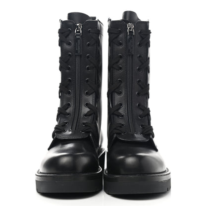 Valentino Garavani Calfskin XCombat 20/40mm Boots 39 Black 2 of 8