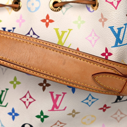 Louis Vuitton Monogram Multicolor Petit Noe White 13 of 14