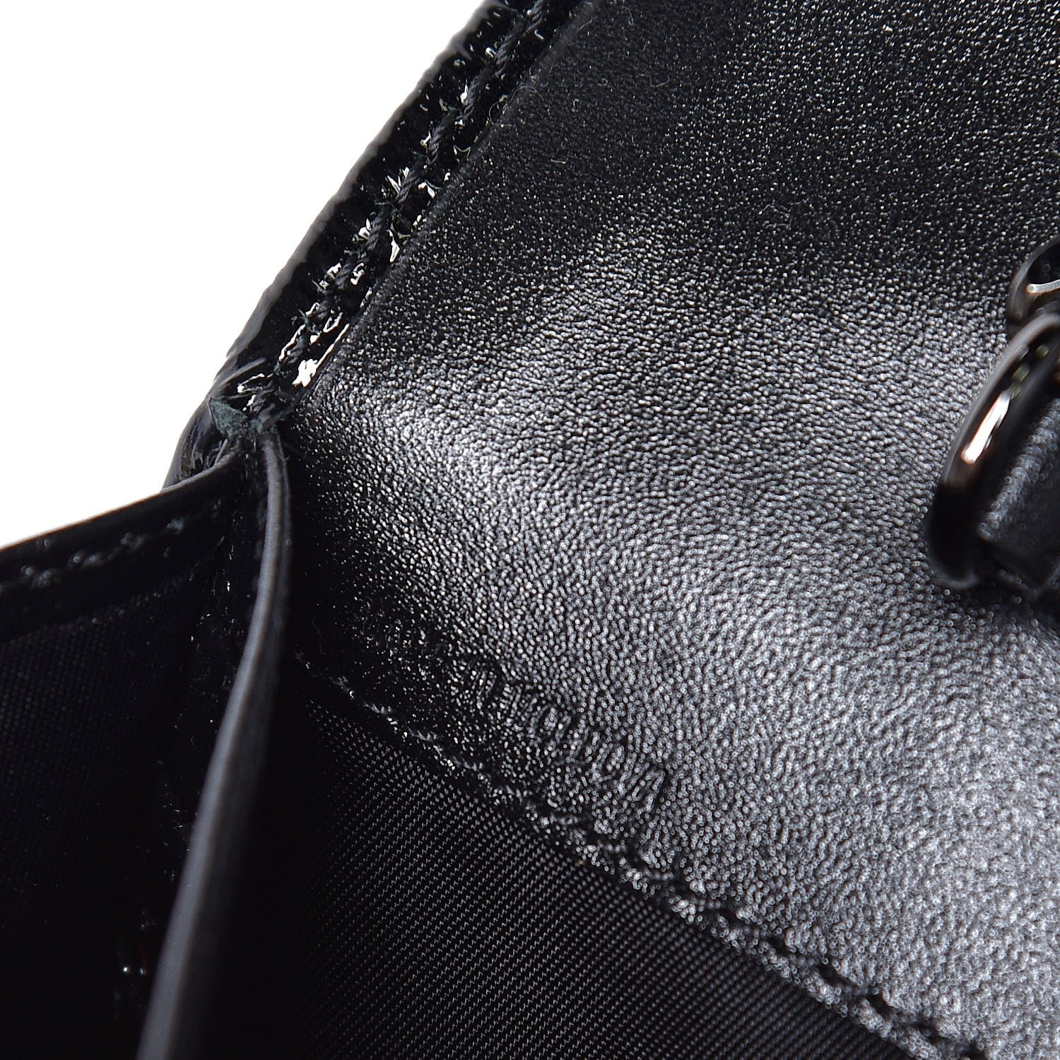 Burberry Beat Check Continental Wallet on Chain Black 6 of 8