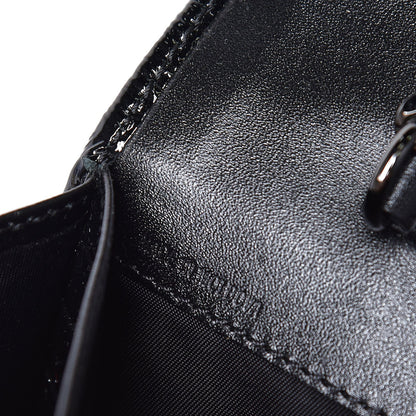 Burberry Beat Check Continental Wallet on Chain Black 6 of 8