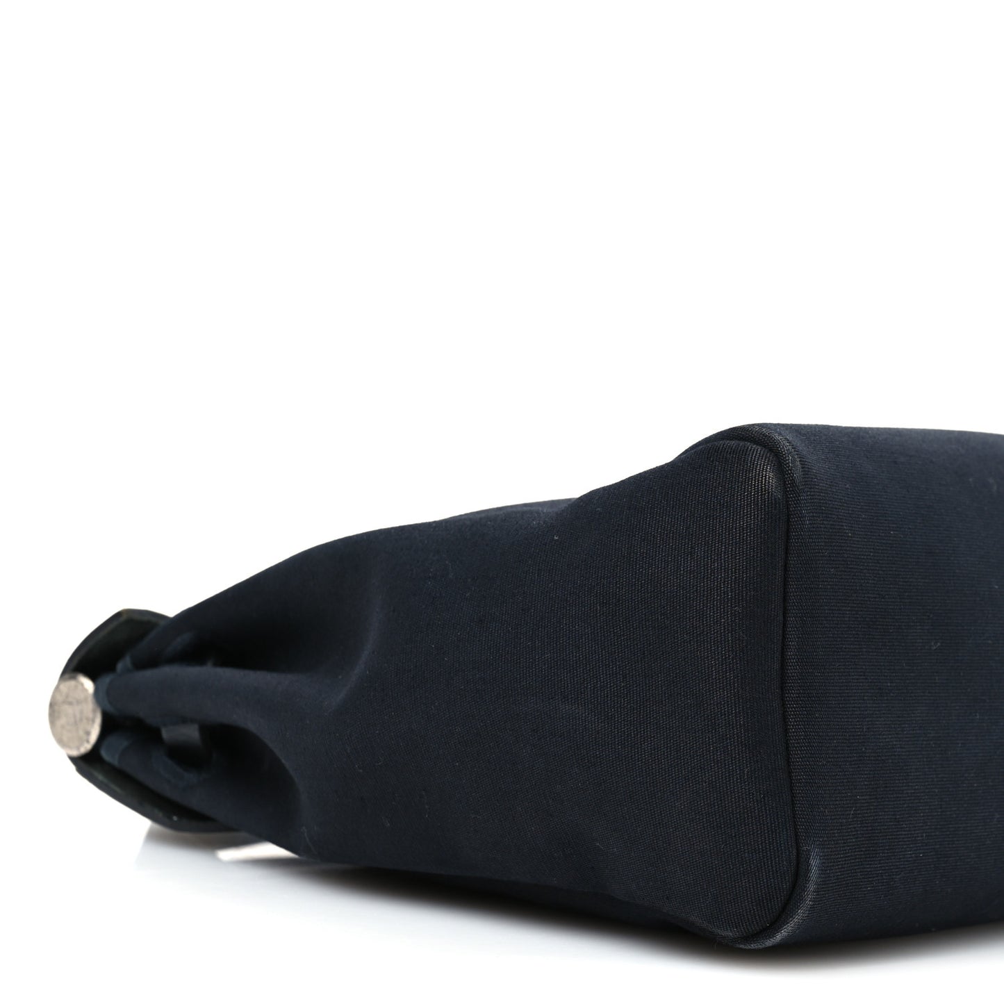 Toile Vache Calfskin Herbag 30 PM Black