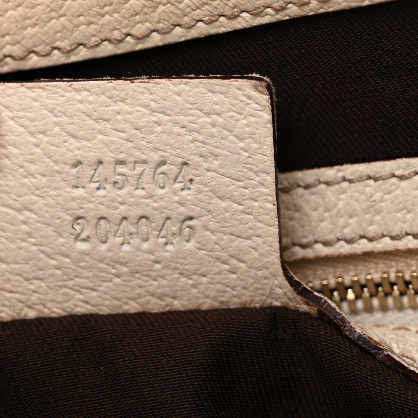 Monogram Glam Hobo Off White