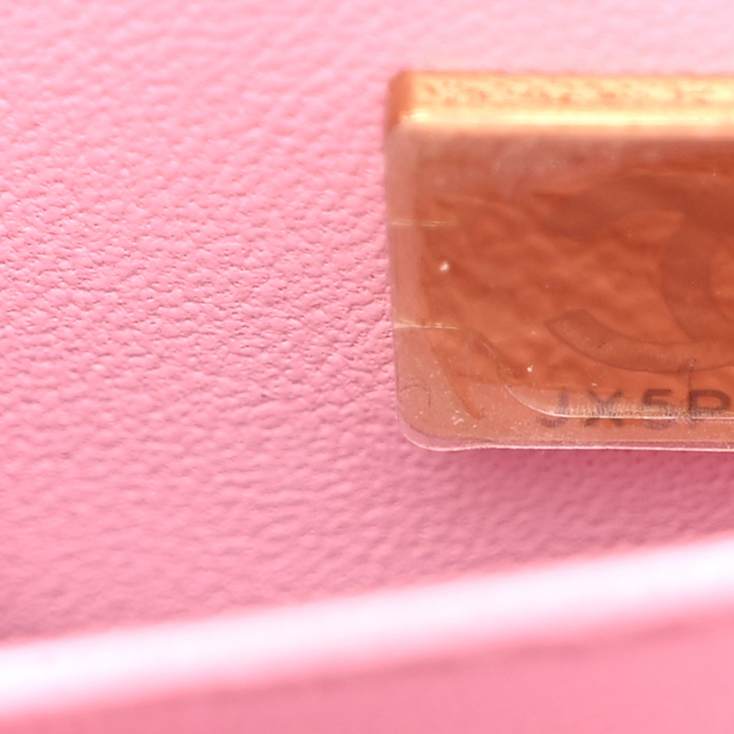Caviar Quilted Small CC Vanity Case Pink