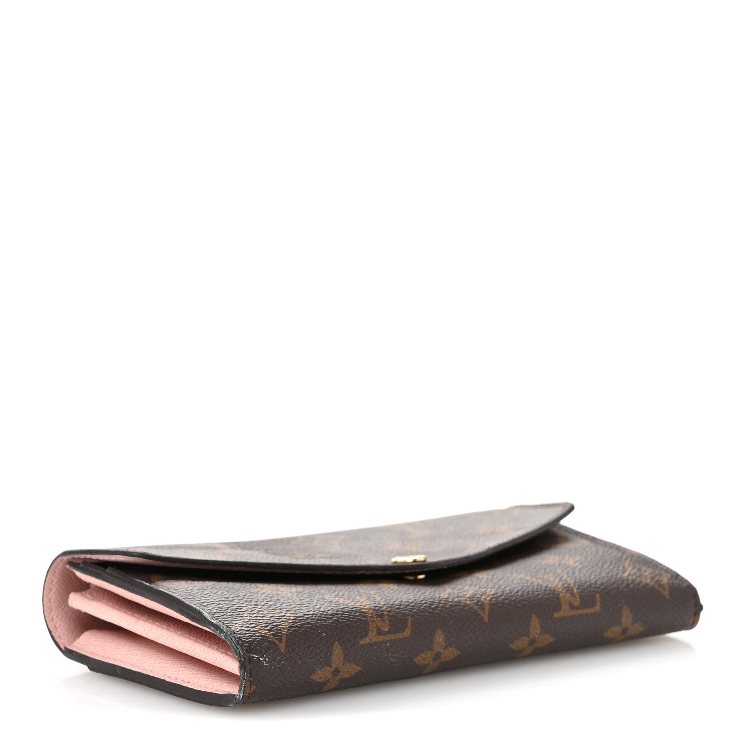 Louis Vuitton Monogram Sarah Wallet NM Rose Ballerine 4 of 11