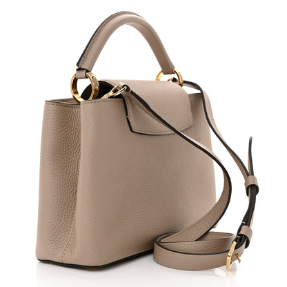 Louis Vuitton Taurillon Capucines BB Galet 3 of 10