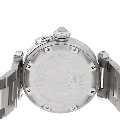 Cartier Stainless Steel 35mm Pasha Automatic Watch Pink 4 of 5