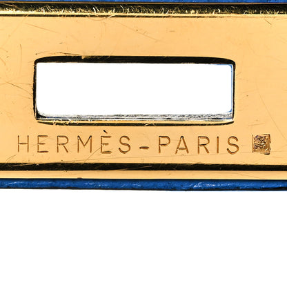Hermes Courchevel Kelly Retourne 32 Bleu France 30 of 40