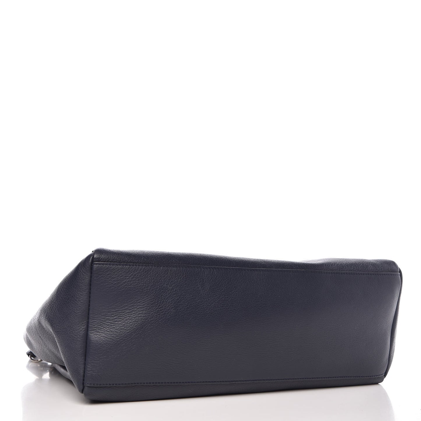 Calfskin Medium Pandora Pure Flap Bag Blue
