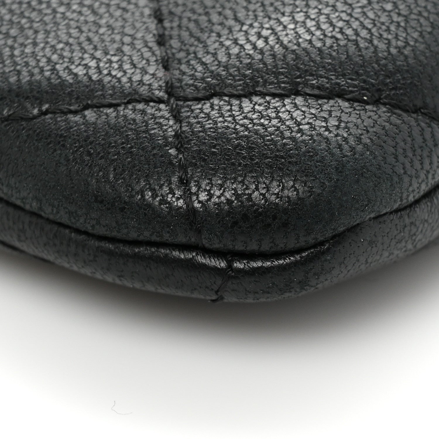 Chanel Lambskin Quilted Small Cosmetic Case Black 11 of 14