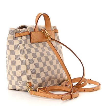Louis Vuitton Damier Azur Sperone BB Backpack 3 of 14