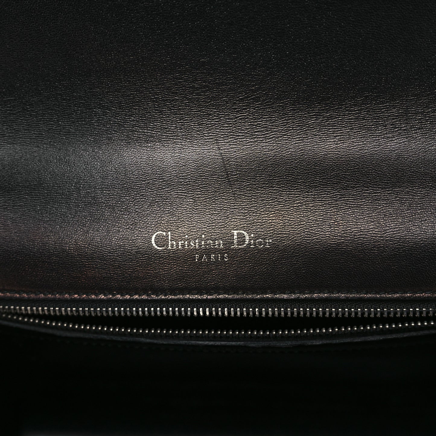 Snakeskin Sequin Embellished Medium Diorama Flap Bag Beige Multicolor