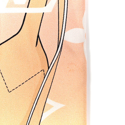 Louis Vuitton Silk Monogram Gradient By The Pool Bandeau Pink 5 of 5