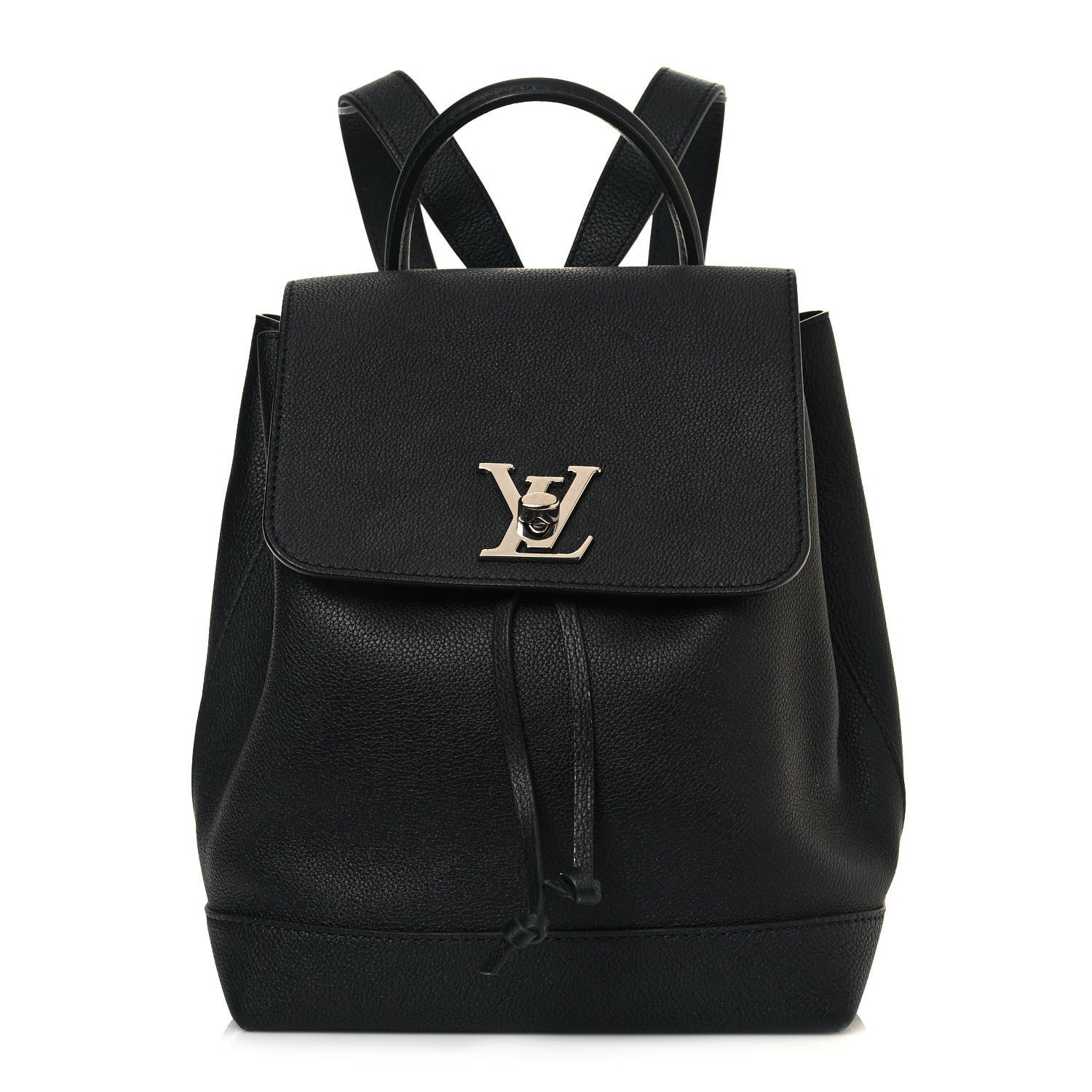 Louis Vuitton Calfskin Lockme Backpack Black 1 of 25