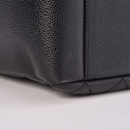 Chanel Caviar Quilted Grand Shopping Tote GST Black 9 of 10