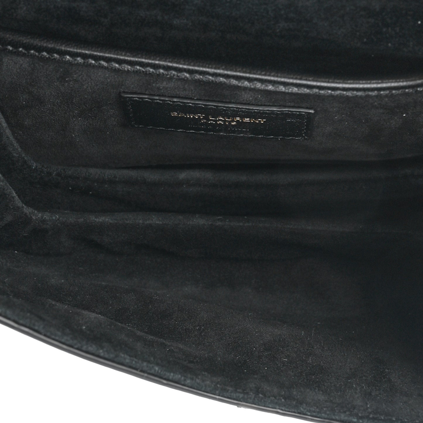 Smooth Calfskin Small Charlie Shoulder Bag Black