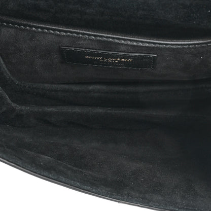 Saint Laurent Smooth Calfskin Small Charlie Shoulder Bag Black 5 of 12