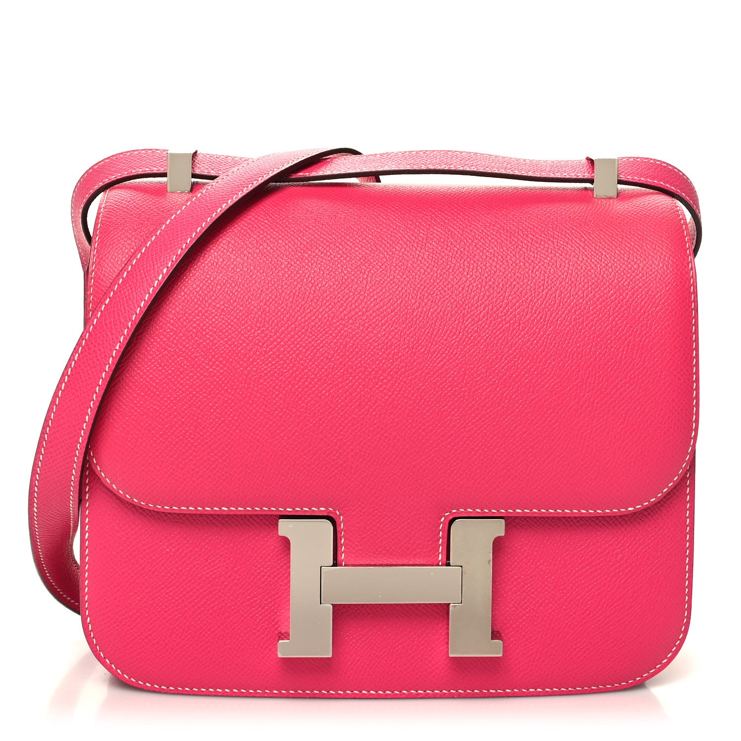 Hermes Epsom Constance 24 Rose Tyrien 1 of 12