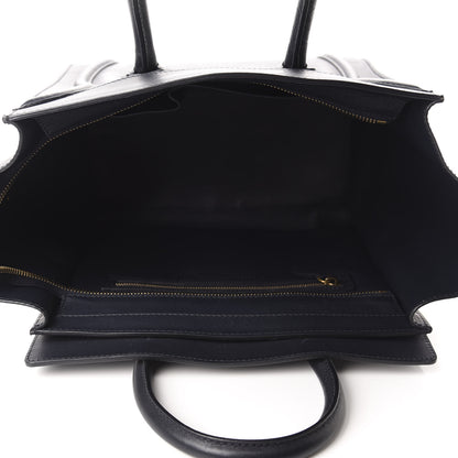 Celine Smooth Calfskin Mini Luggage Navy Blue 5 of 11