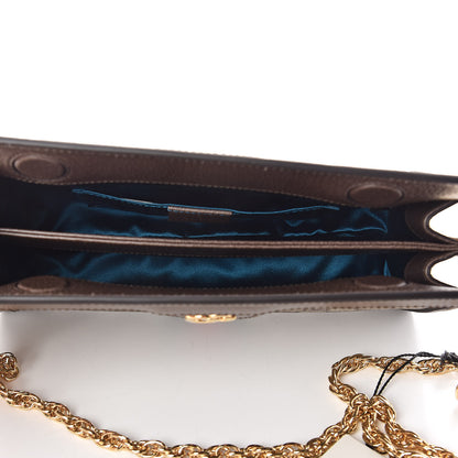 Gucci GG Supreme Monogram Web Small Ophidia Chain Shoulder Bag Brown 7 of 10