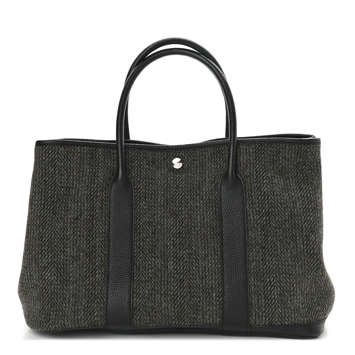 Ribbed Wool Negonda Garden Party 36 MM Black