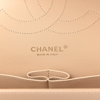 Chanel Caviar Quilted Jumbo Double Flap Beige Clair 8 of 10