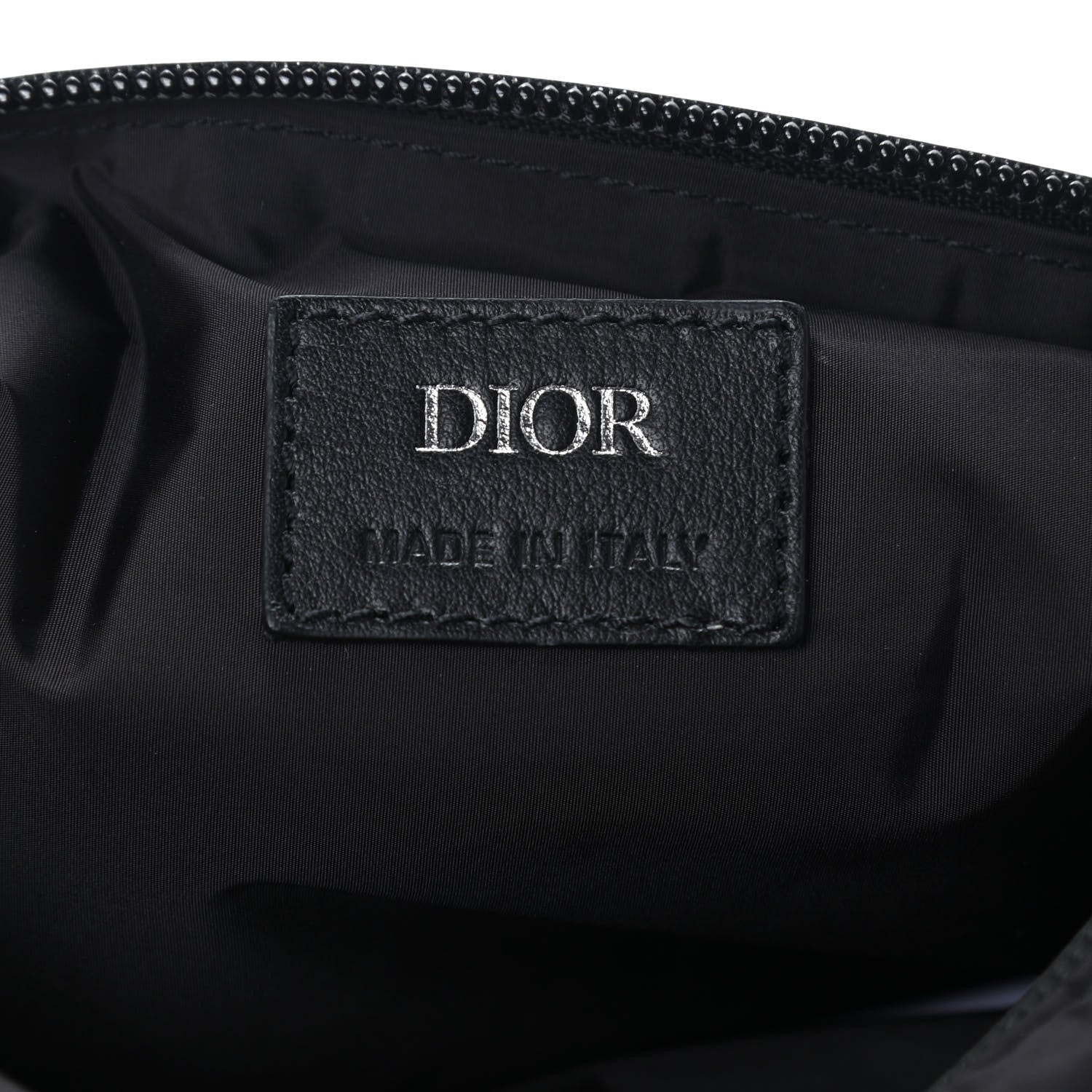 Christian Dior HOMME Nylon Saddle Messenger Bag Black 6 of 10