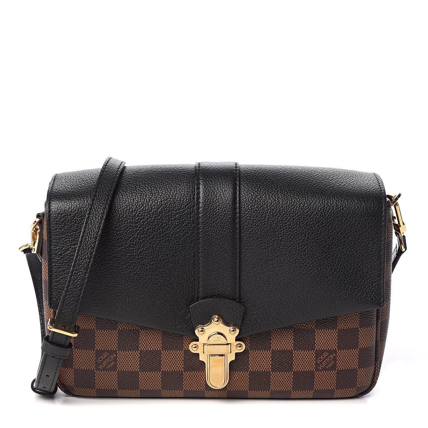 Louis Vuitton Damier Ebene Clapton Black 1 of 10