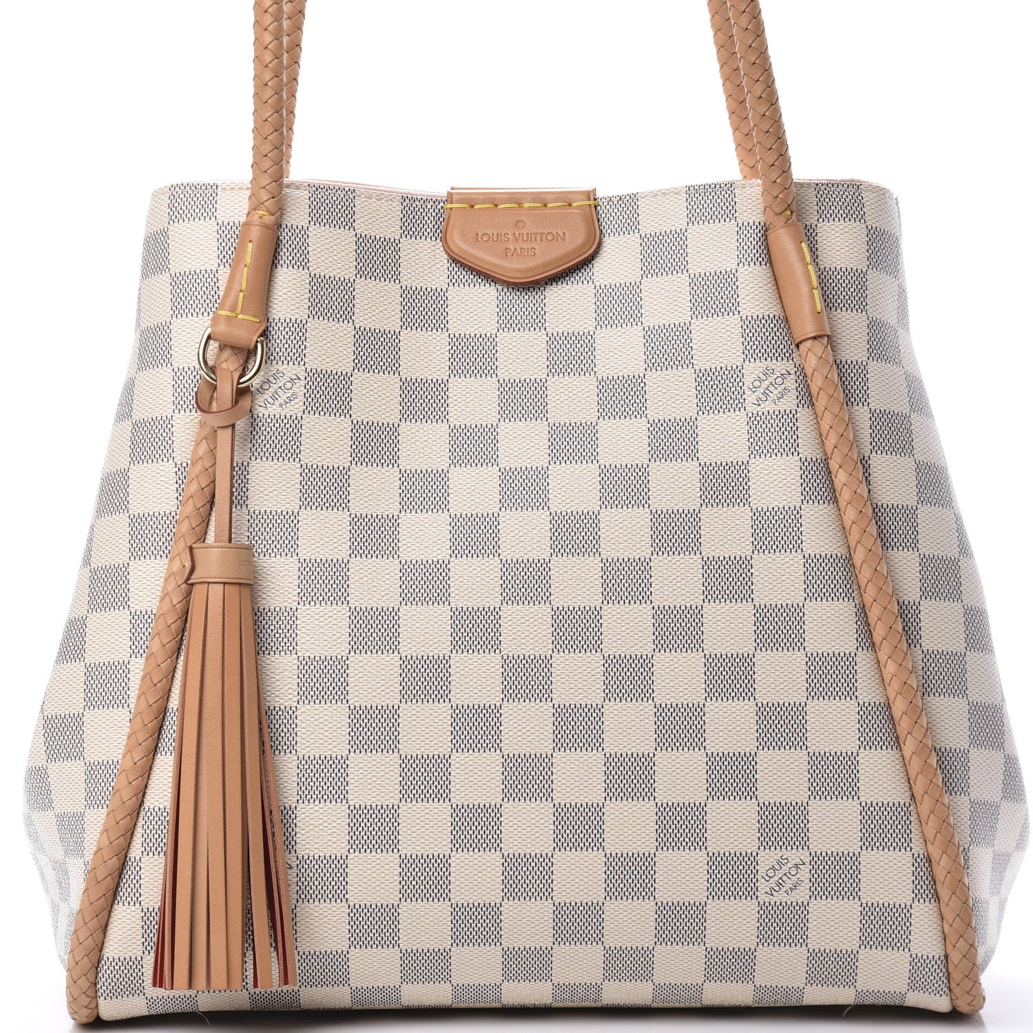 Louis Vuitton Damier Azur Propriano Rose Ballerine 8 of 10