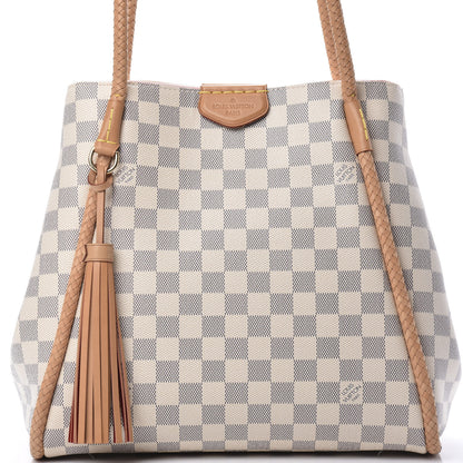 Louis Vuitton Damier Azur Propriano Rose Ballerine 8 of 10
