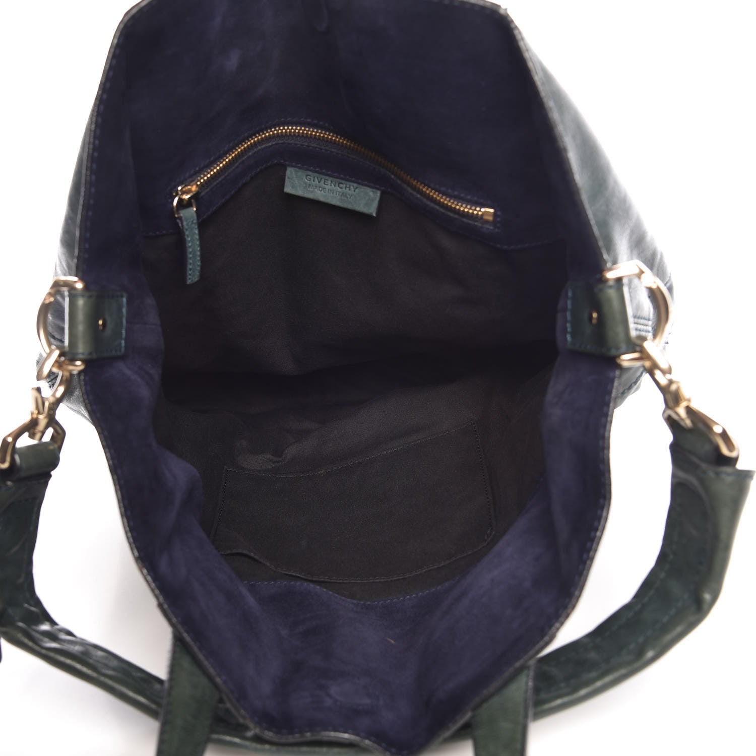 Givenchy Lambskin North South Nightingale Evergreen 6 of 11