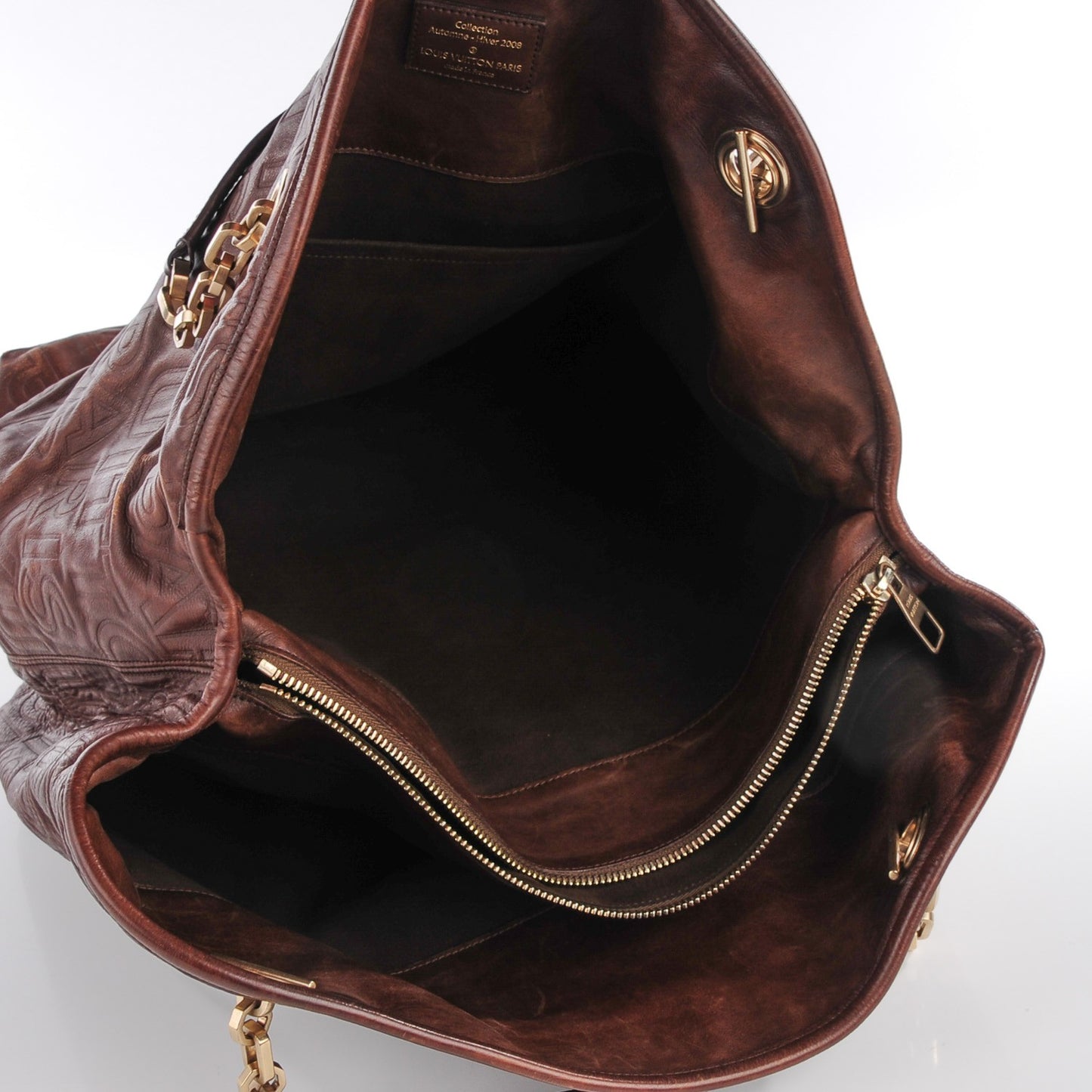 Monogram Paris Souple Whisper GM Chocolate