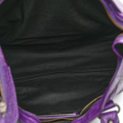 Balenciaga Agneau Classic Hardware City Dark Violet 5 of 14