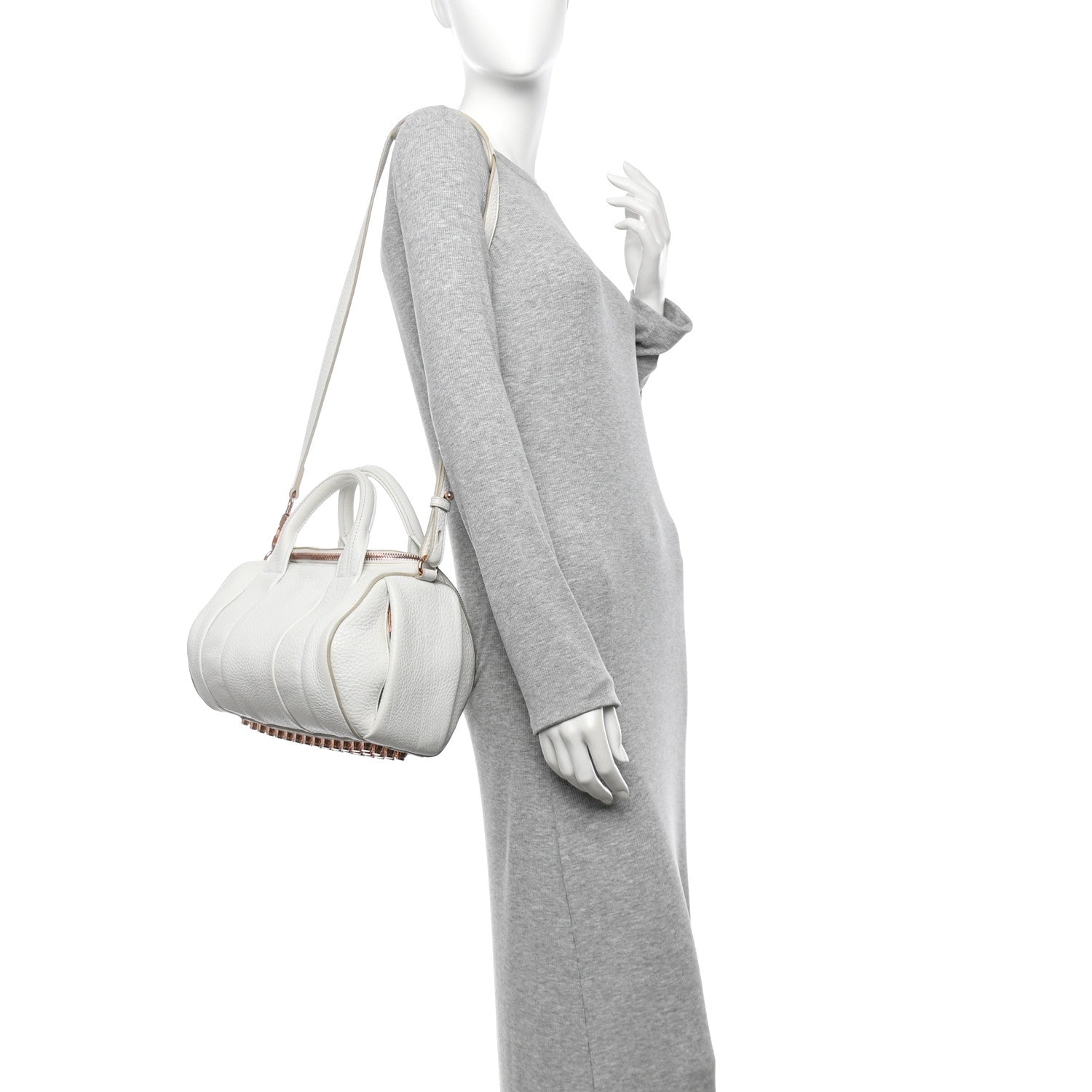 Alexander Wang Pebbled Lambskin Rockie Peroxide 2 of 11