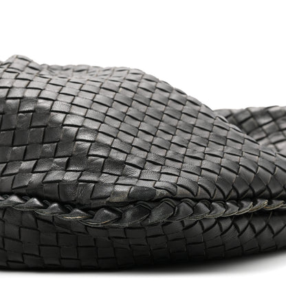 Bottega Veneta Nappa Intrecciato Pleated Large Veneta Hobo Black 9 of 9