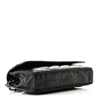 Chanel Caviar Quilted Wallet on Chain WOC Black 4 of 13