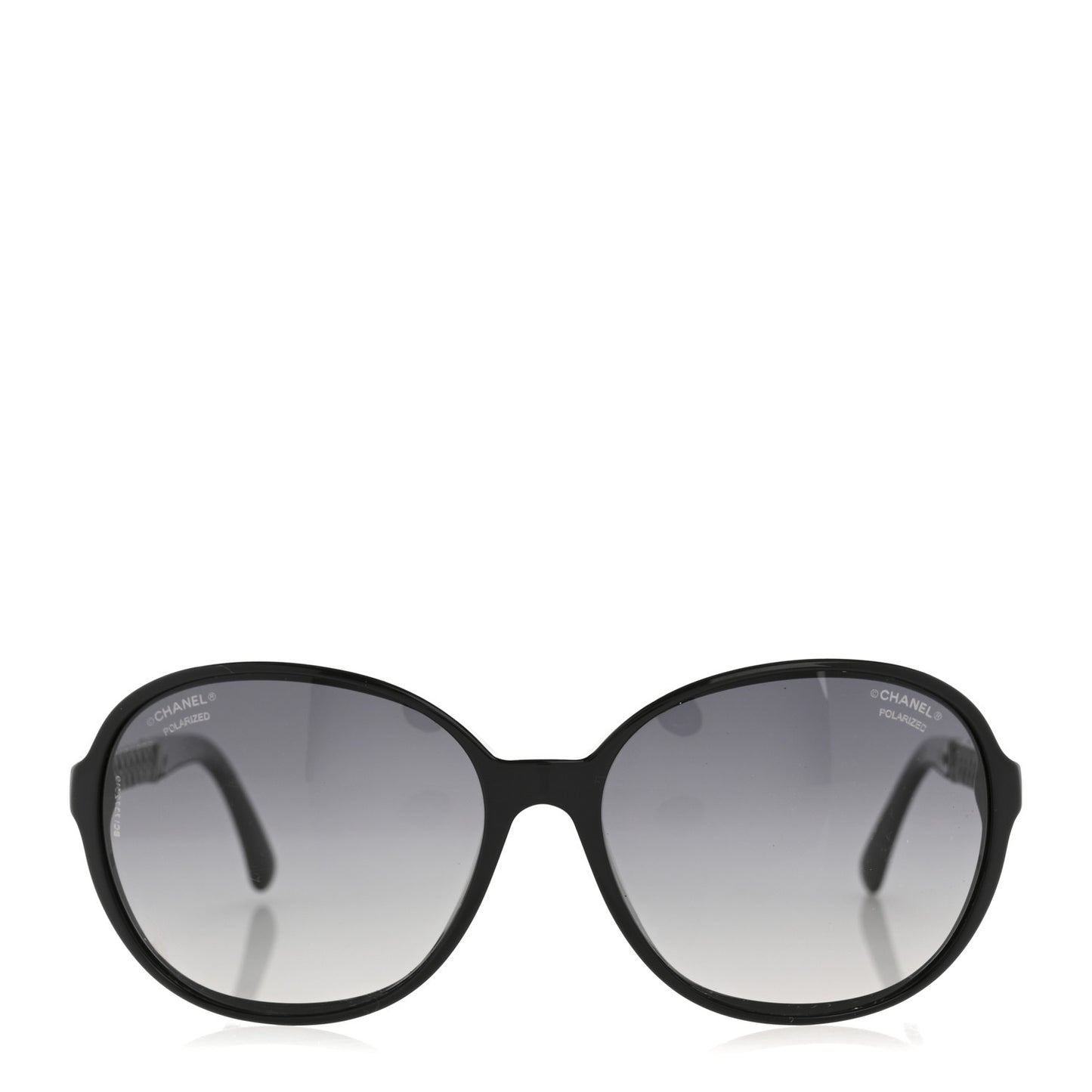 Acetate Chain Sunglasses 5304-A Black