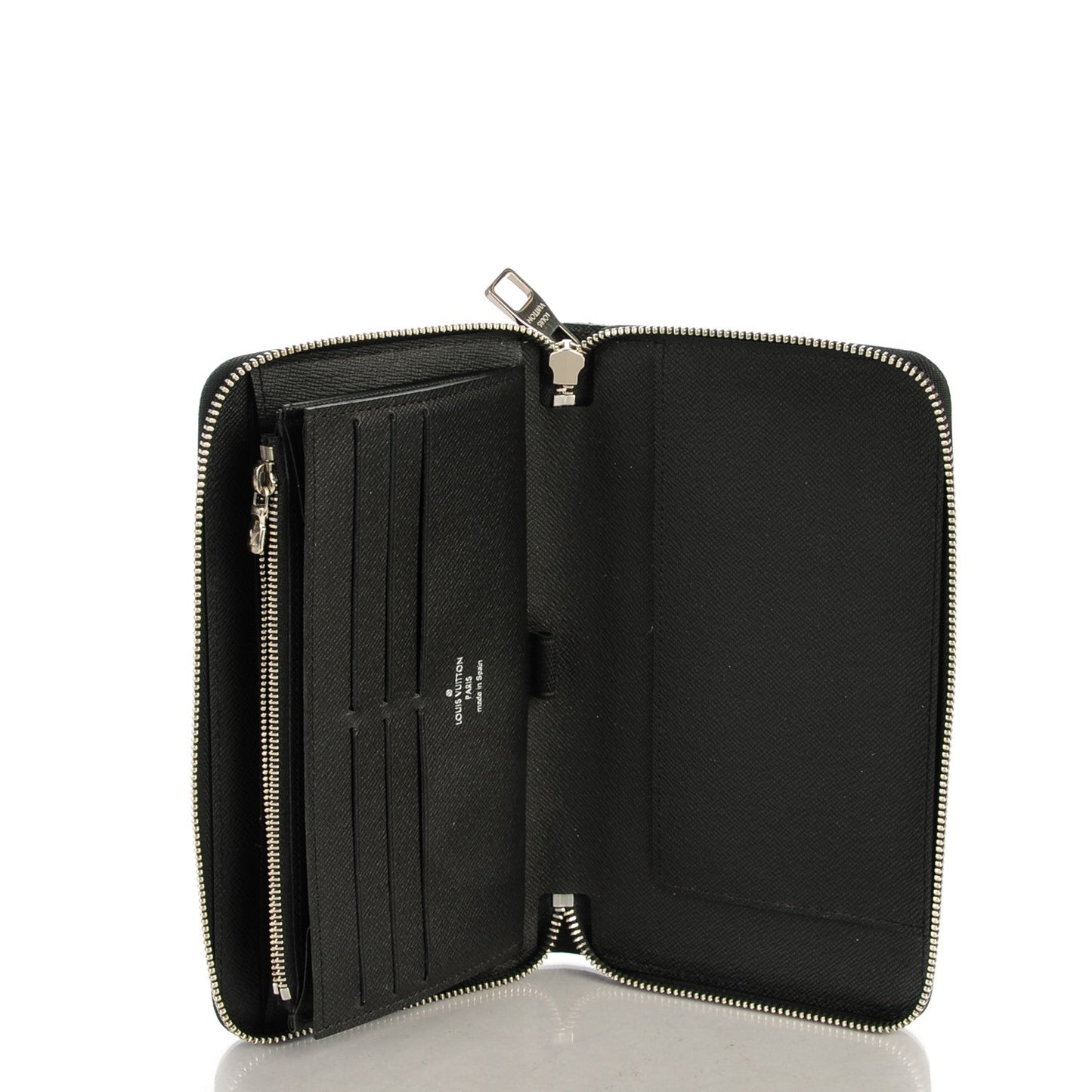 Epi Zippy Organizer Wallet Black