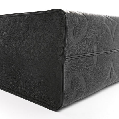 Louis Vuitton Empreinte Monogram Giant OnTheGo MM Black 8 of 9