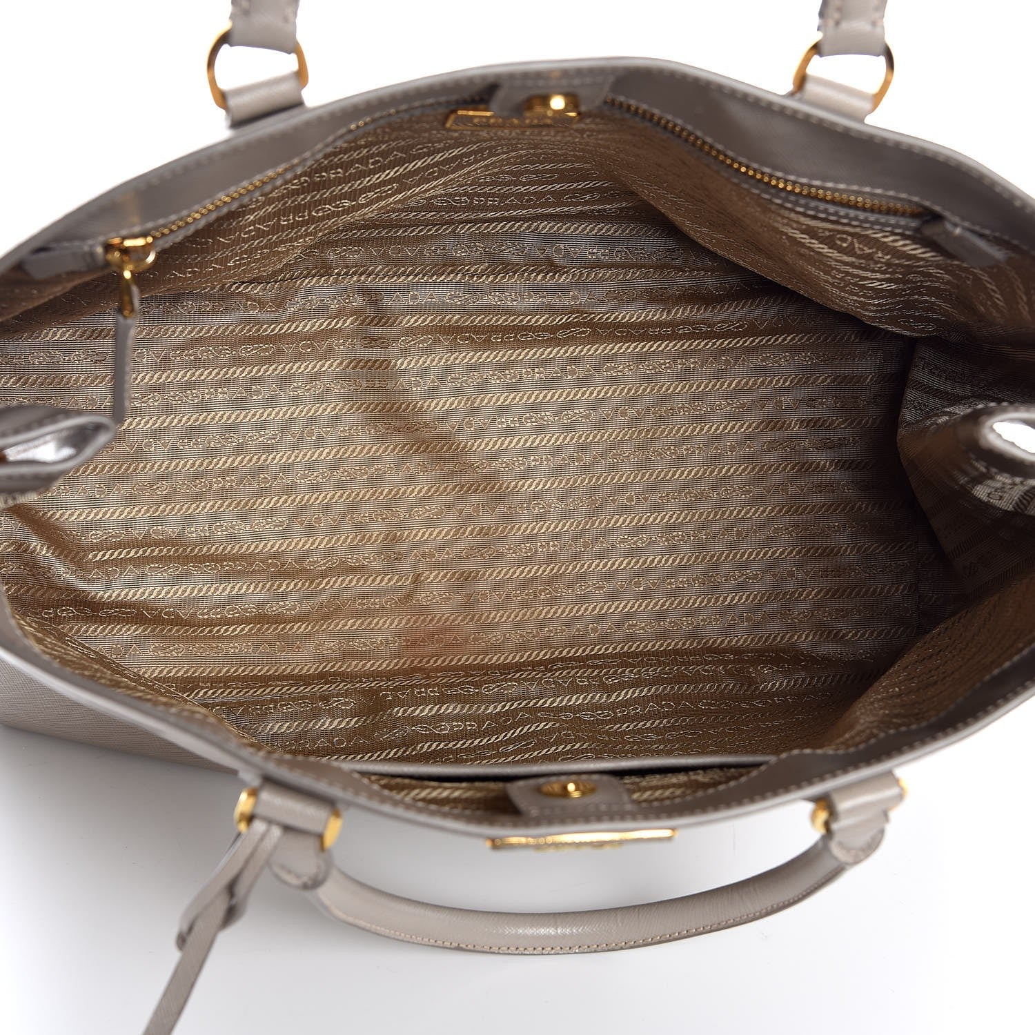 Prada Saffiano Lux Medium Tote Pomice 5 of 11
