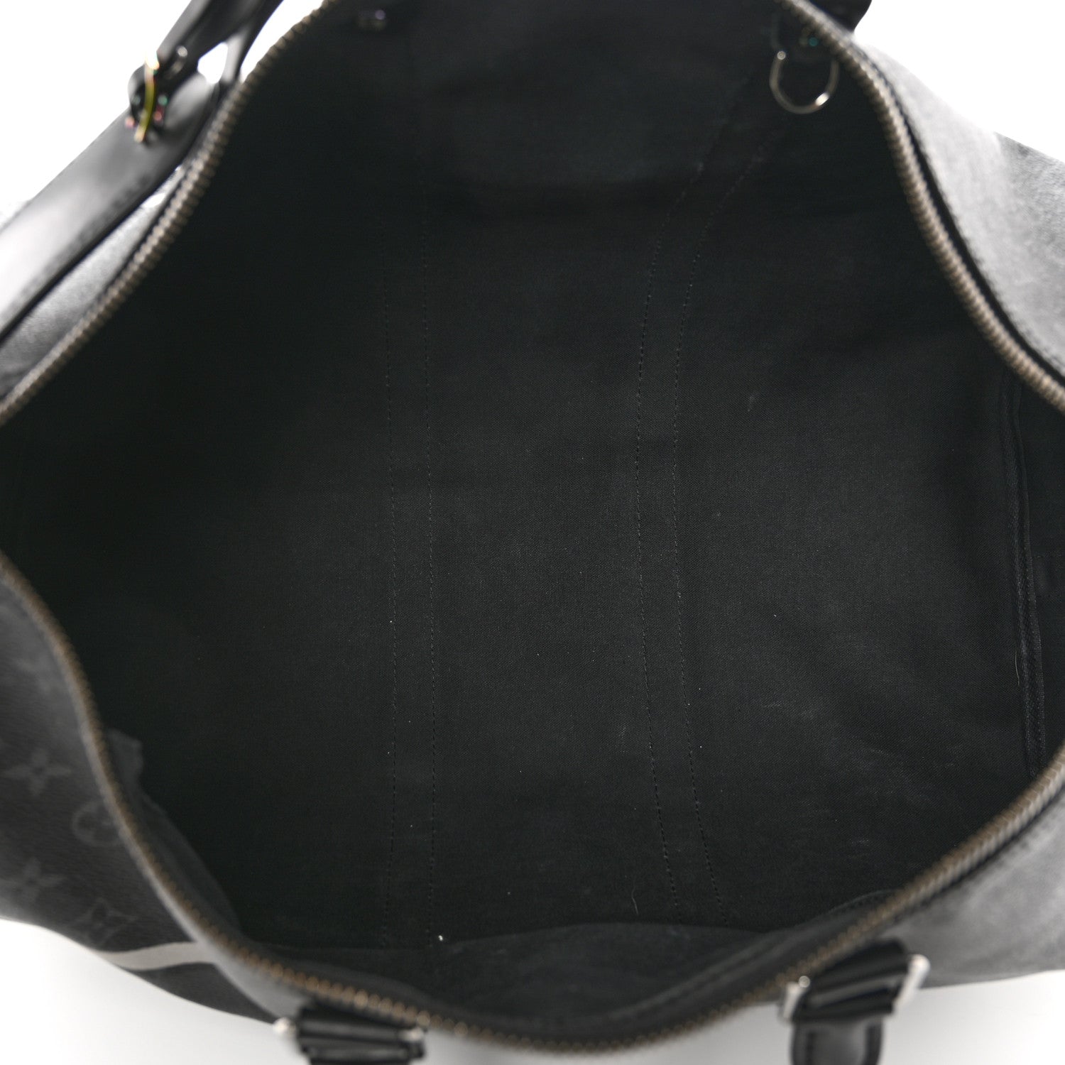 Louis Vuitton X FUJIWARA Monogram Eclipse Flash Fragment Keepall Bandouliere 45 4 of 14