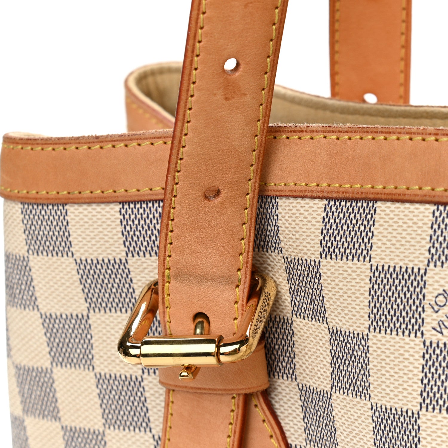 Louis Vuitton Damier Azur Hampstead MM 11 of 14