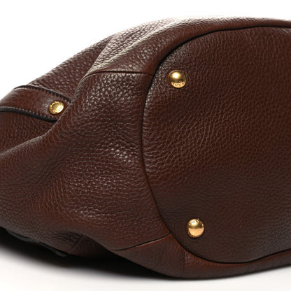 Prada Vitello Daino Hobo Bruciato 9 of 11